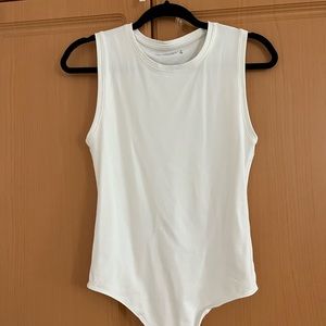 Abercrombie & Fitch Seamless Fabric Crew Tank Bodysuit